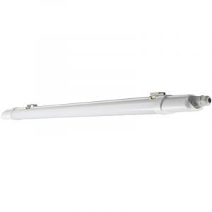 OSRAM Réglette étanche Submarine Slim 1,2M, 18W, 4000K, IP65, 1600lm, blanc, boîtier en polycarbonate, longueur 1245 mm, pour caves et ateliers