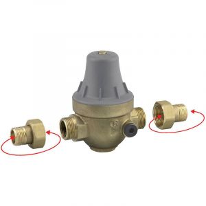 R&eacute;ducteur de pression de r&eacute;seau r&eacute;glable Roscana NF multi-filet&eacute; 15x21-20x27 - WATTS INDUSTRIES FRANCE SAS