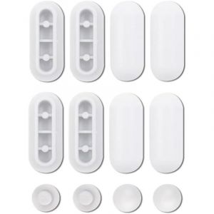 CCYKXA Tampon Abattant WC, Patin Abattant WC, Tampon Universel pour Si&egrave;ge Toilette, pour Maison L'h&ocirc;tel L'h&ocirc;pital L'ensemble, Compatible avec Tous