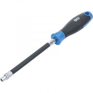 Bgs Technic - tournevis flexible avec poignée ronde profil E7 longueur de lame 150MM bgs 70023