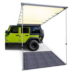 Einfeben Tapis de tente Auvent tapis étanche camping tapis tente sol extérieur tente bâche pique-nique couverture caravane 300x300CM