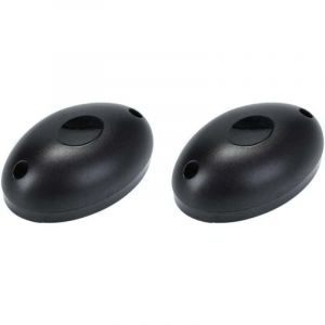 Lot de 2，Accessoires d'ouverture de porte de capteur photo&eacute;lectrique infrarouge, d&eacute;tecteur de signal de porte infrarouge &agrave; faisceau unique, alarme