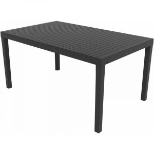 Ipae Progarden - Table Polypropyl&egrave;ne 'Palau' Anthracite