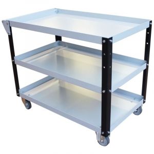 Soltec Srl - Chariot porte outils 400kg - Chariot &agrave; outils d'atelier 3 plateaux - 400 kg