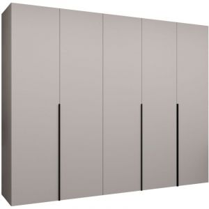 Armoire Hartford 538, Cachemire, 202x250x52cm, Portes d'armoire: Avec des charni&egrave;res, Nombre d'&eacute;tag&egrave;res: 0