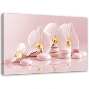 Tableau sur toile Orchid&eacute;e fleur Zen Spa 60x40