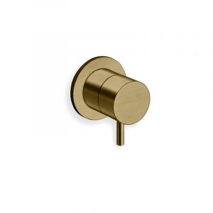 Cristina Ondyna - Mitigeur douche Triverde Encastr&eacute; Triverde vieux bronze mat TV63893