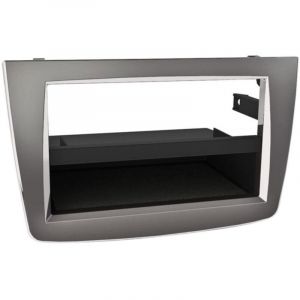 Adnauto - Facade autoradio 2273 compatible avec Alfa Romeo Mito 08-13 - Argent