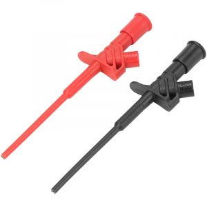 Sonde de Test Flexible Haute Tension 2 Pi&egrave;ces, Clip de Crochet de Test Professionnel Rapide isol&eacute;, pour Instrument et Compteur, avec une sensibilit&eacute;
