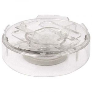 8 Pacs Transparent Lit Rehausseurs/Bed Riser/Rehausseurs de Meuble/Pieds de Meubles, Permettent &agrave; Raccorder Librement pour Ajouter la Hauteur Vous