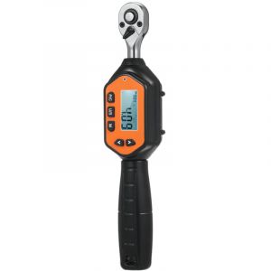 Cl&eacute; dynamom&eacute;trique num&eacute;rique portable EWM-R-10, entra&icirc;nement 1/4", grand &eacute;cran r&eacute;tro&eacute;clair&eacute;, alarme sonore LED, mode pr&eacute;r&eacute;glage cr&ecirc;te temps r&eacute;el, 3