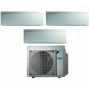 Bluevolution Trial Split rèversible Climatiseur Série emura white iii 7+7+9 avec 3MXM52N R-32 Wi-Fi Intégré 7000+7000+9000 Couleur Blanc Mat