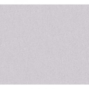 As Creation - Papier peint intissé uni gris clair Tapisserie structurée effet métallique Papier peint moderne lavable idéal pour couloir