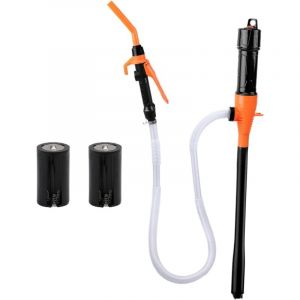 Jeffergarden Pompe de Transfert de Carburant Aliment&eacute;e Par Batterie, Pompe &agrave; Eau &eacute;lectrique &agrave; Piles, Pompe &agrave; Siphon de Pompe &agrave; Carburant pour Gaz,