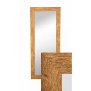 Profil de miroir 70/15, dimensions ext&eacute;rieures 50 x 120 cm, ch&ecirc;ne de Waterford