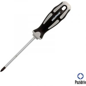 Tournevis Pozidriv S2 Acier - pz 1 x &oslash; 5 x 100 mm
