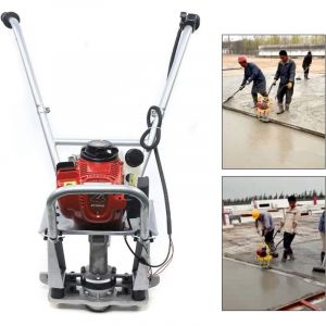 R&egrave;gle vibrante pour b&eacute;ton, compresseur de b&eacute;ton &agrave; essence, pour chauss&eacute;es en b&eacute;ton boueux, vibrations de tablier, CHAPE, 4 temps 35,8 CC, 900 W
