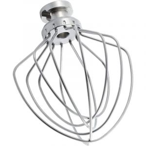 6 Tête de fouet de rechange en acier inoxydable. Compatible avec KitchenAid K45, KSM15, KSM110, KSM103, KSM75, KN15, et KSM90 Stand er