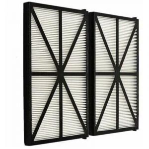 Lot de 2 Panneaux Filtres pour Robot Tiger Shark - RCX70101PAK2 - Noir,