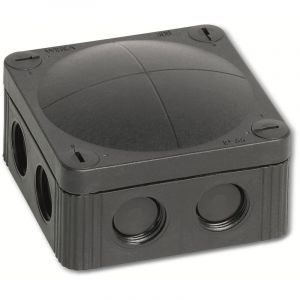 Bo&icirc;te de d&eacute;rivation WISKA COMBI 308 BK, IP66/67