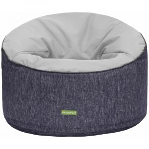 Pouf rond pour jardin, pouf portable r&eacute;sistant &agrave; l'eau, grand pouf int&eacute;rieur et ext&eacute;rieur pour jardin au bord de la piscine, pouf l&eacute;ger et prot&eacute;g&eacute;
