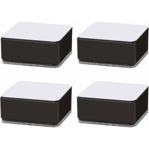 Rehausseurs de Meubles Pieds de Meubles de Lit Table &Eacute;l&eacute;vatrice Canap&eacute; Lit Riser Rehausseurs de Lit en Acier Carbone Rehausseur de Meuble Adhesif