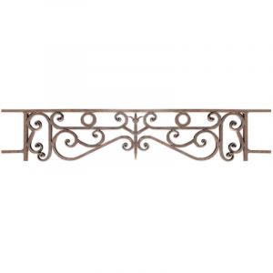 Appui de fen&ecirc;tre en fer forg&eacute; d'&eacute;poque 1100X210mm - DECO FER FORGE