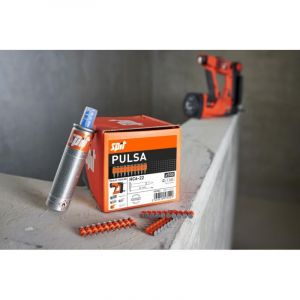 Spit ITW HC6 15 mm, clous sp&eacute;ciaux Spit Pulsa, avec 1 cartouche de gaz, 500 clous 15 mm (057550)