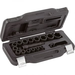 Usag - 235 1/2 M/C16 Assortiment de 15 douilles hexagonales en bo&icirc;te modulaire