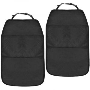 Protection Siege Voiture Enfant, 2 Pièce Protege Siege Voiture Arrière, Dossier Housse Protections Sièges pour Sièges Auto Avant, Impermeable Protège
