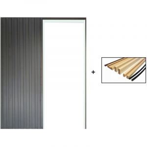 Gdmenuiseries - Syst&egrave;me &agrave; Galandage + Kit De Finitions Pour Porte En 83