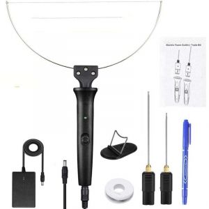 Stylo Coupe Mousse &Eacute;lectrique 3 en 1 Chauffant 220V 18W avec 8 Accessoires