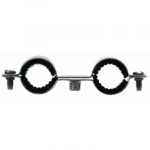 Novipro - collier double isol&eacute; pour tube de 16 mm - boite de 50