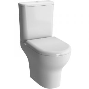 Vitra - Pack wc blanc caréné complet avec réservoir 3/6L zentrum sortie horizontale 9012B003-7207