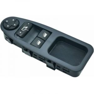 Interrupteur Commande Leve vitre， Bouton &eacute;lectrique pour fen&ecirc;tre 6554.ZJ pour Dispatch Scudo 270 Expert