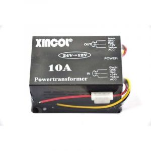 Reducteur De Tension DC/DC 24V &agrave; 12V 10A transformateur Convertisseur de tension 24 V DC &agrave; 12 V DC Portable Alimentation modulaire &eacute;tanche R&eacute;gulateur
