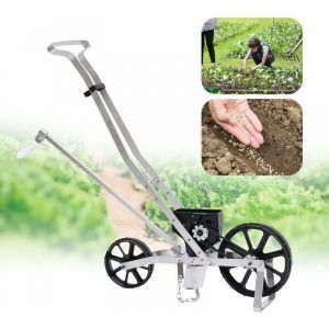 Gojoy - Semoir à Graines, Semoir à Main de Jardin de précision Manuel, planteur Manuel semant des graines, Outil en Aluminium pour planteur de