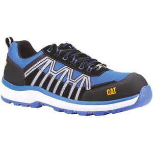 Chaussures De Sécurité Basses – Caterpillar Charge Bleu S3 hro src – Microfibre & Maille – Sans Métal – Homme - 41