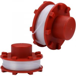 Bobine Fil pour Einhell GE-CT 36/30 Li E SOLO AGILLO 36/255 BL AGILLO 18/200 3405096 Pi&egrave;ces de Rechange Coupe Bordure (2 pi&egrave;ces)