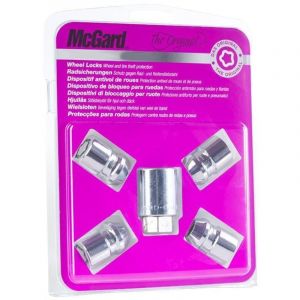4 Ecrous Antivol Su Mcgard M14x1.5/ 60&deg;/ Long. 27.7mm/ &Oslash;21mm