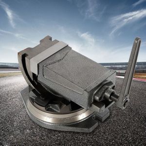 Etau machine 2 axes Etau basculant pivotant 125mm