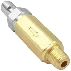 Buse Turbo rotative, 4500 PSI Nettoyeur Haute Pression Buse Filtre 1/4 Connexion Rapide Embouts de Buse de Nettoyeur Haute Pression