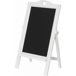 HHG - jamais utilisé] Panneau publicitaire 003, 66x39x33cm, blanc
