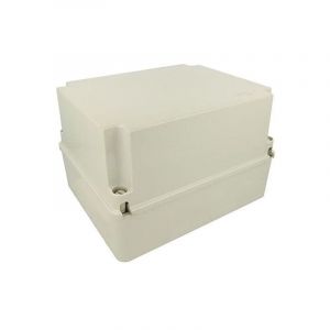 Em Distribution - Boite de dérivation étanche IP67 250x200x160mm, avec couvercle opaque, bords lisses