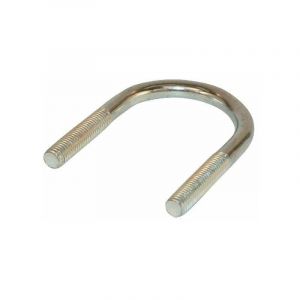 Cyclingcolors - Boulon avec &eacute;trier universel en u rond acier zingu&eacute; bride de fixation pour tuyaux Tube Collier de serrage Support Int&eacute;rieur Ext&eacute;rieur