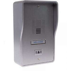 Interphone individuel gsm 4G anti-vandale robuste - D&eacute;verrouillage portail/porte/g&acirc;che &agrave; distance - Compatible VoLTE