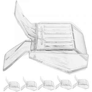 6 Pièces Cage reine des abeilles Outil de ruche tasses de cellules d'élevage matériel pour apiculture materiel apiculture cage d'élevage d'abeilles