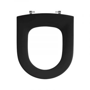 Pressalit - Objecta d abattant wc polygiene sans couvercle noir