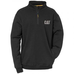 Sweat Shirt Col Camionneur Caterpillar Canyon Noir xxl