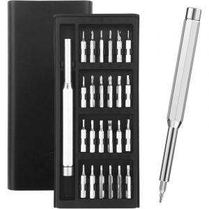Jalleria - 24 en 1 Tournevis de Precision, Kit Tournevis de Pr&eacute;cision, Mini Screwdriver Set, Jeu de Tournevis Magn&eacute;tique, pour la R&eacute;paration de